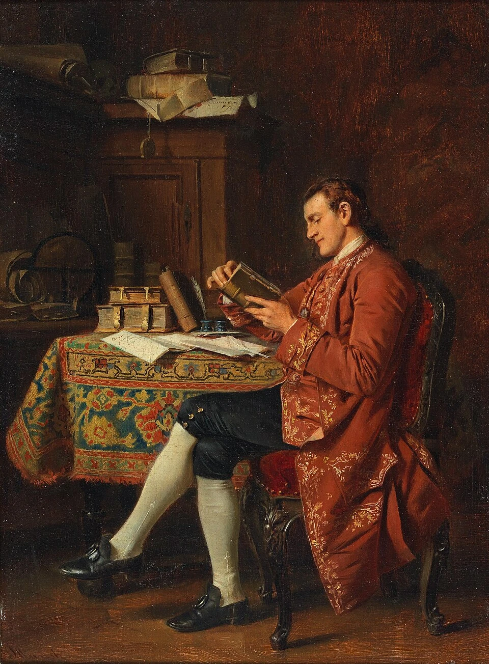 1832-Josef Munsch - L'amante dei libri